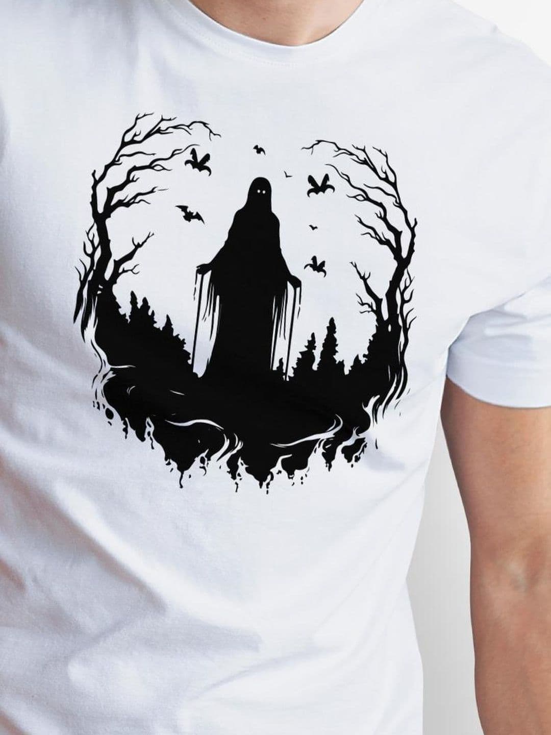 Seekbuylove Men Printed Bio Finish T-shirt thumbnail 2