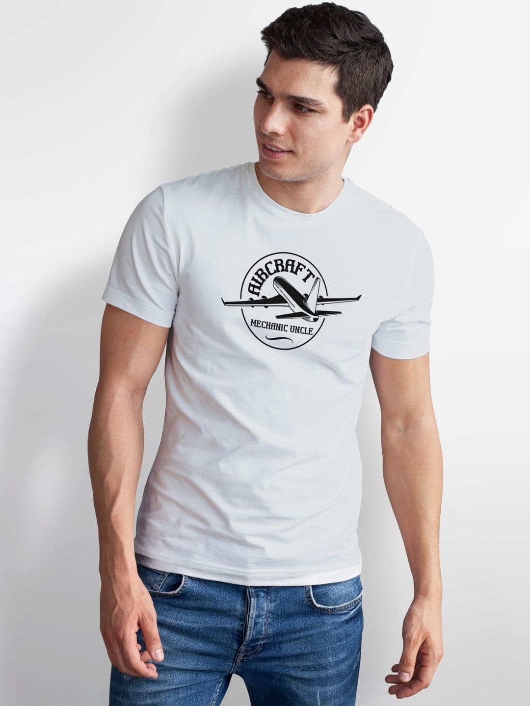 Seekbuylove Men Printed Bio Finish T-shirt thumbnail 3