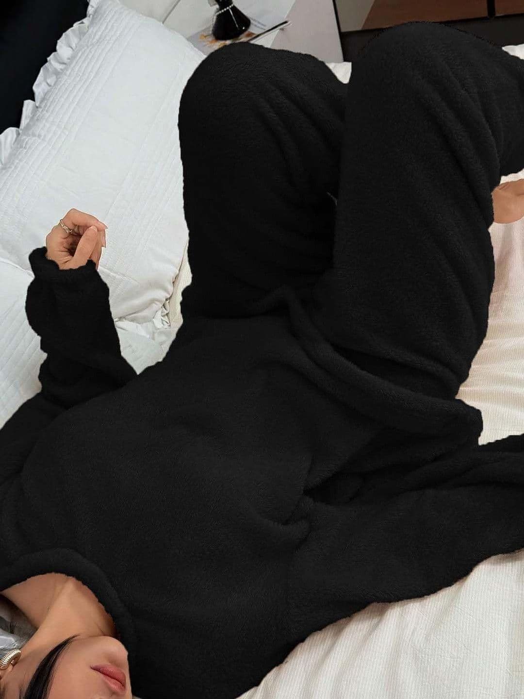 Stylecast X Kotty Women Solid Sweater with Trousers thumbnail 3