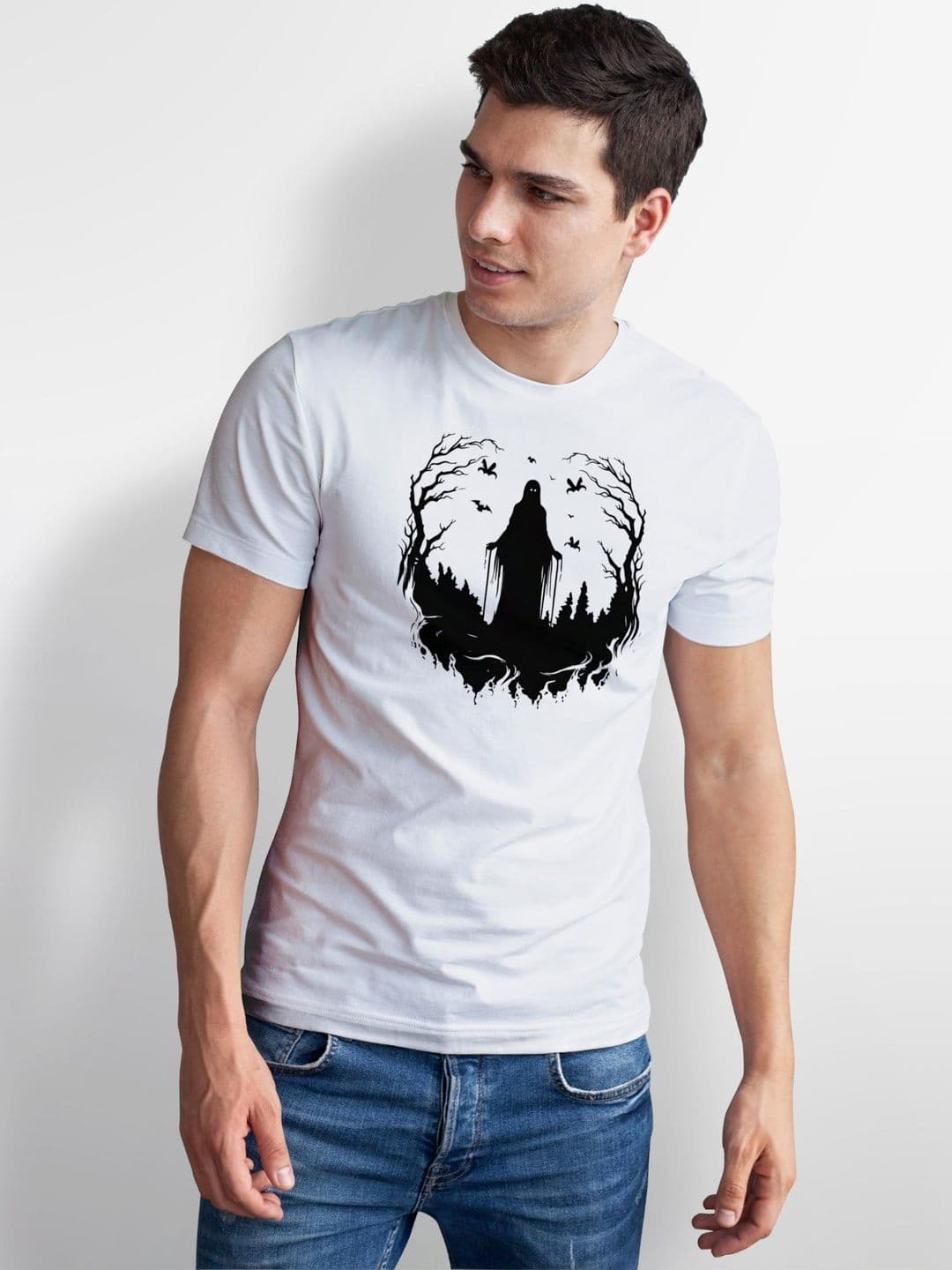 Seekbuylove Men Printed Bio Finish T-shirt thumbnail 5