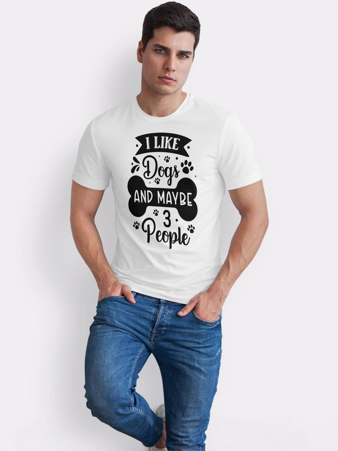 Seekbuylove Men Typography Printed Bio Finish T-shirt thumbnail 5