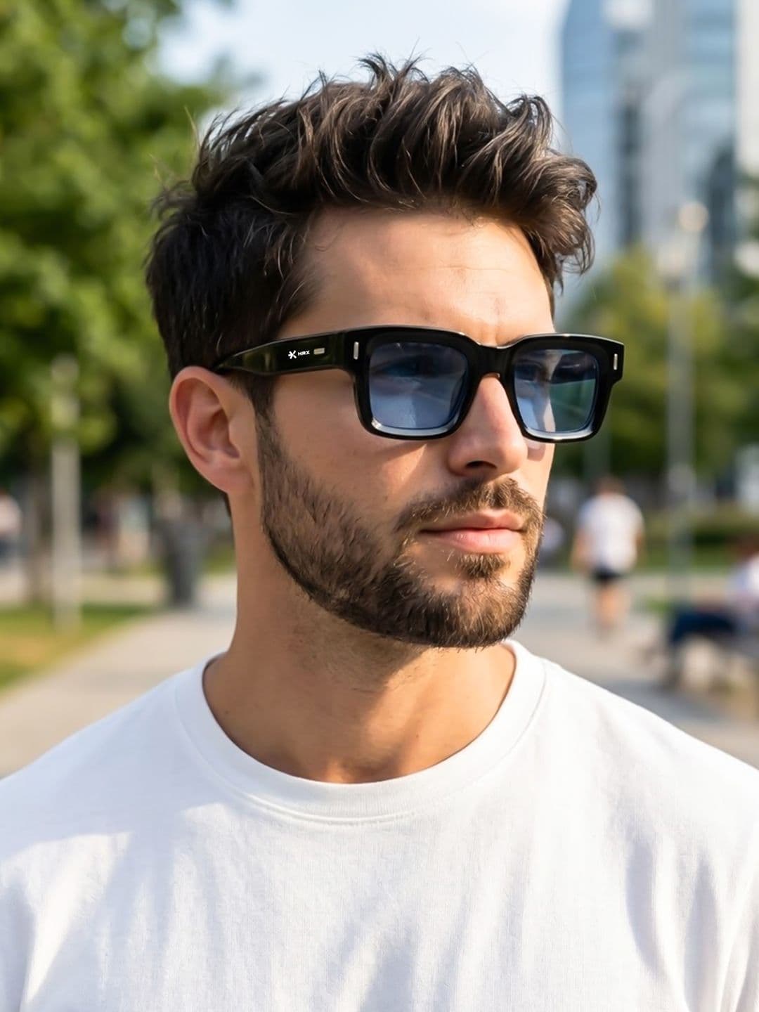 HRX by Hrithik Roshan Unisex UV Protected Lens Square Sunglasses thumbnail 2
