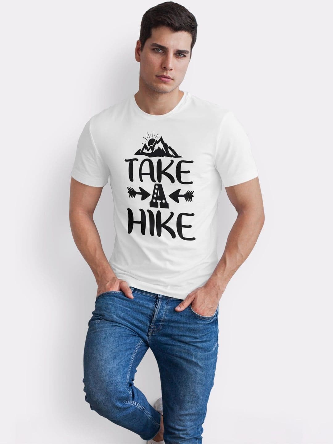 Seekbuylove Men Typography Printed Bio Finish T-shirt thumbnail 4