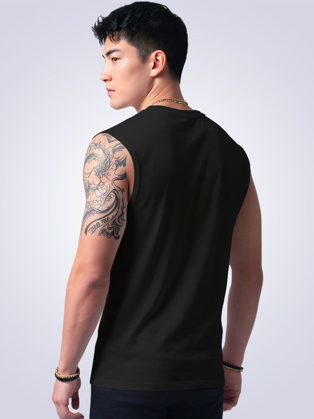 I&D Men Typography Printed T-shirt thumbnail 3