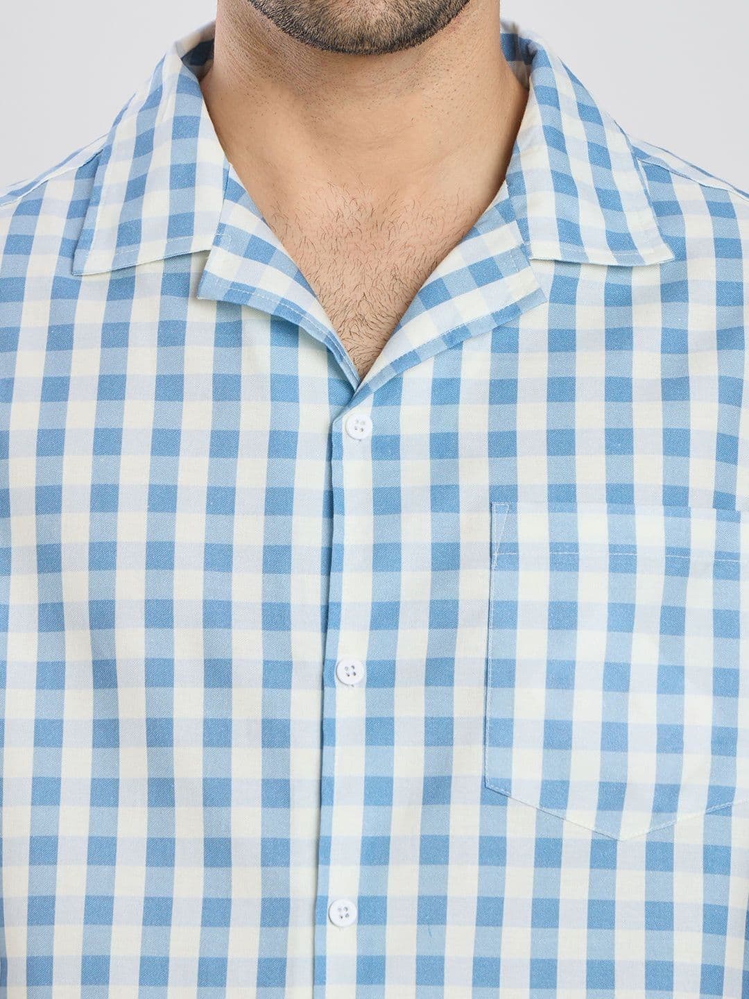 ETC Men Checked Night suit thumbnail 3