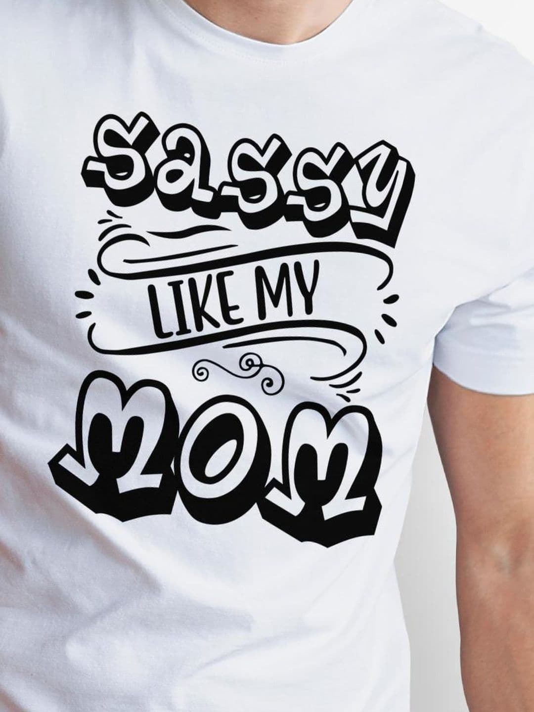 Seekbuylove Men Typography Printed Bio Finish T-shirt thumbnail 2