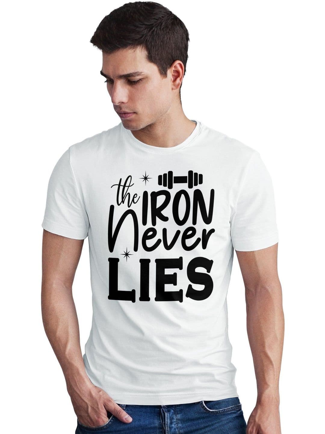 Seekbuylove Men Typography Printed Bio Finish T-shirt - view 1