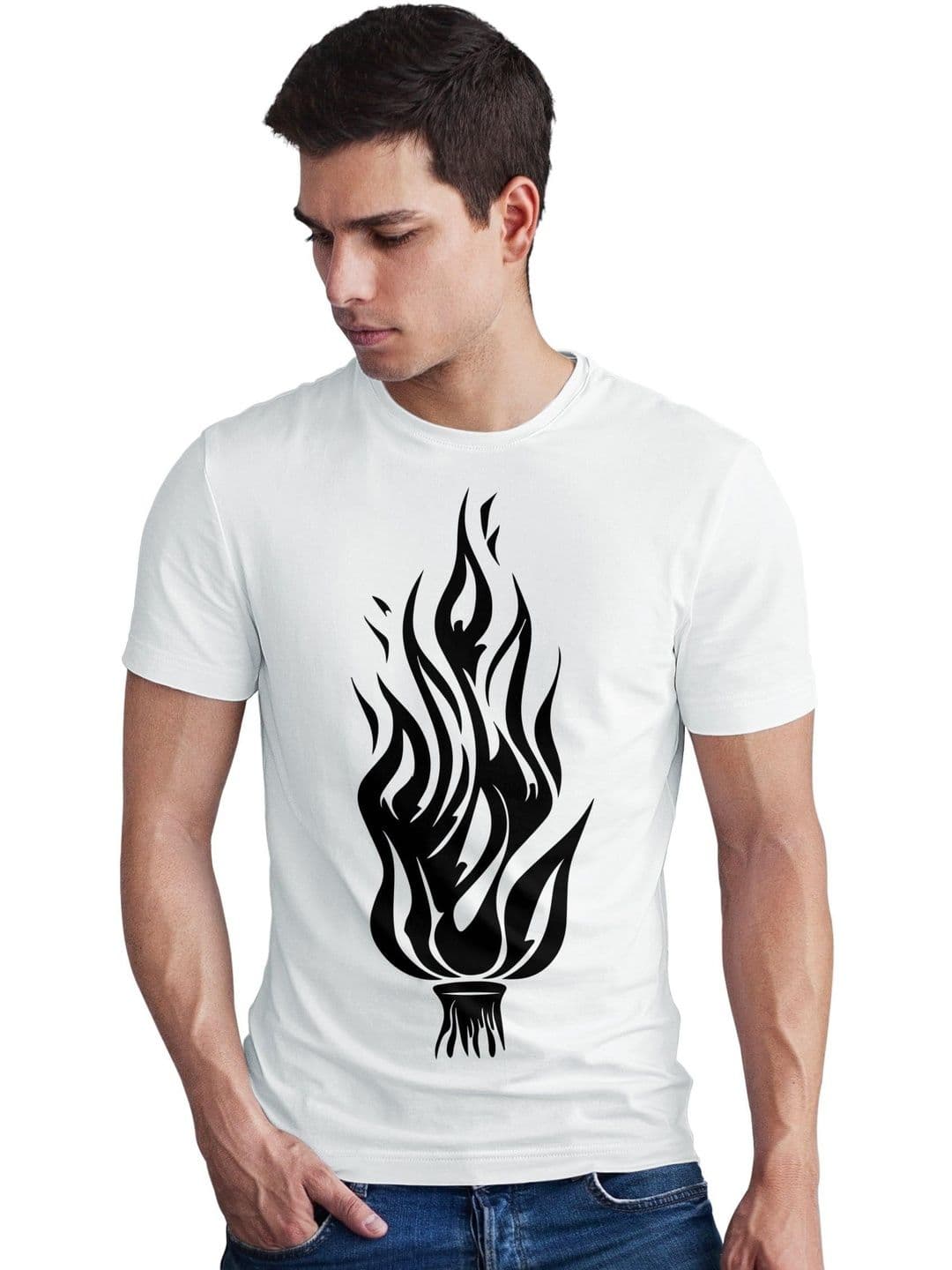Seekbuylove Men Printed Bio Finish T-shirt - view 1