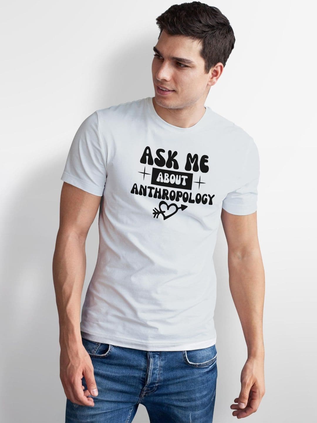 Seekbuylove Men Typography Printed Bio Finish T-shirt thumbnail 5
