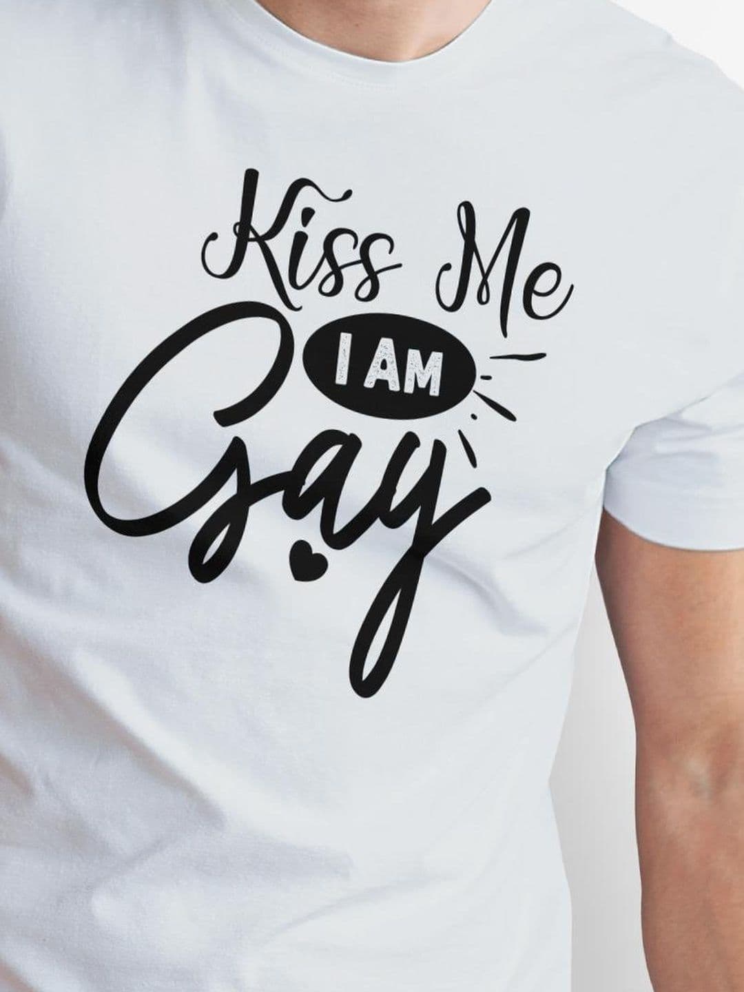 Seekbuylove Men Typography Printed Bio Finish T-shirt thumbnail 4