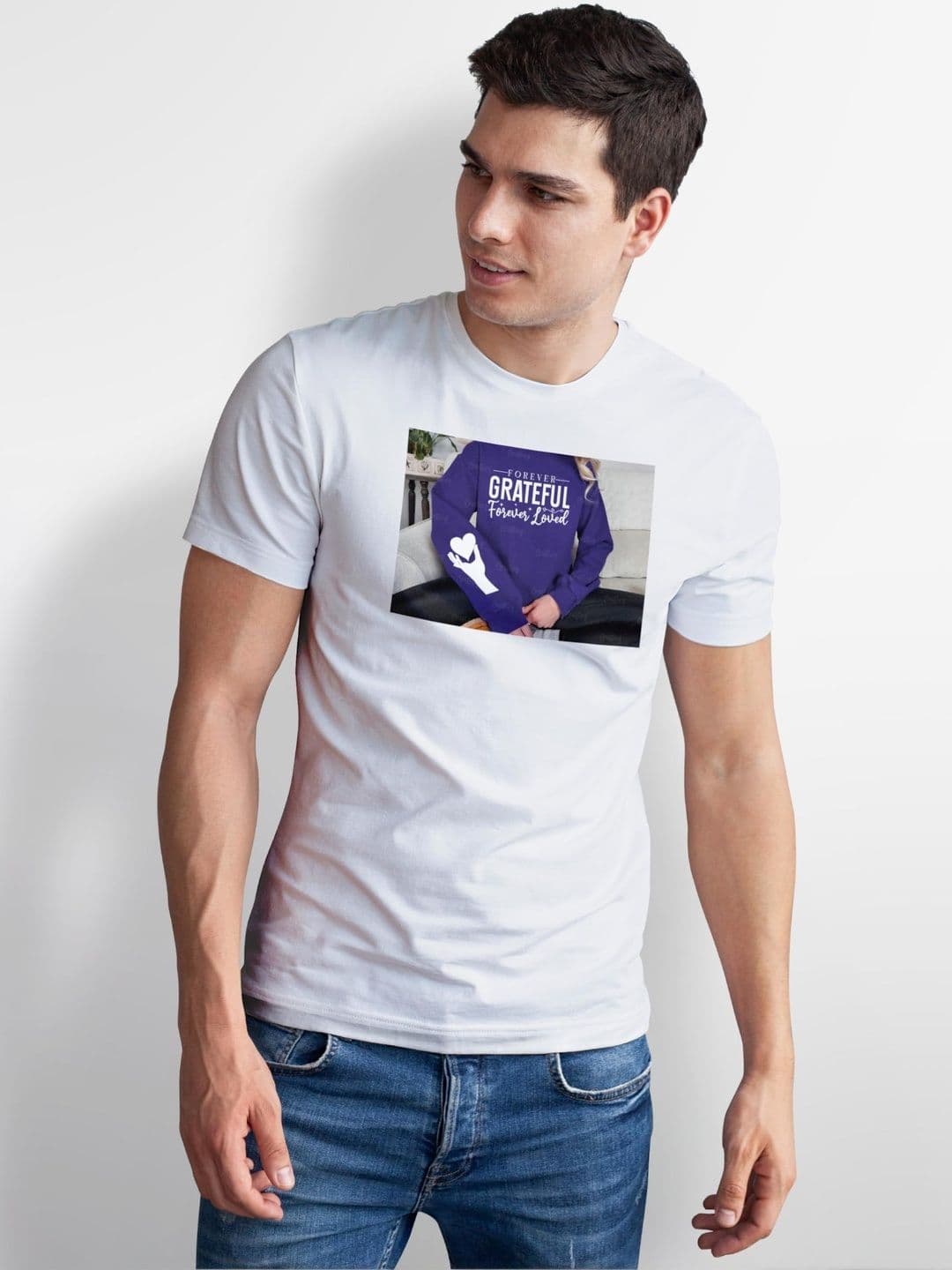 Seekbuylove Men Printed Bio Finish T-shirt thumbnail 3