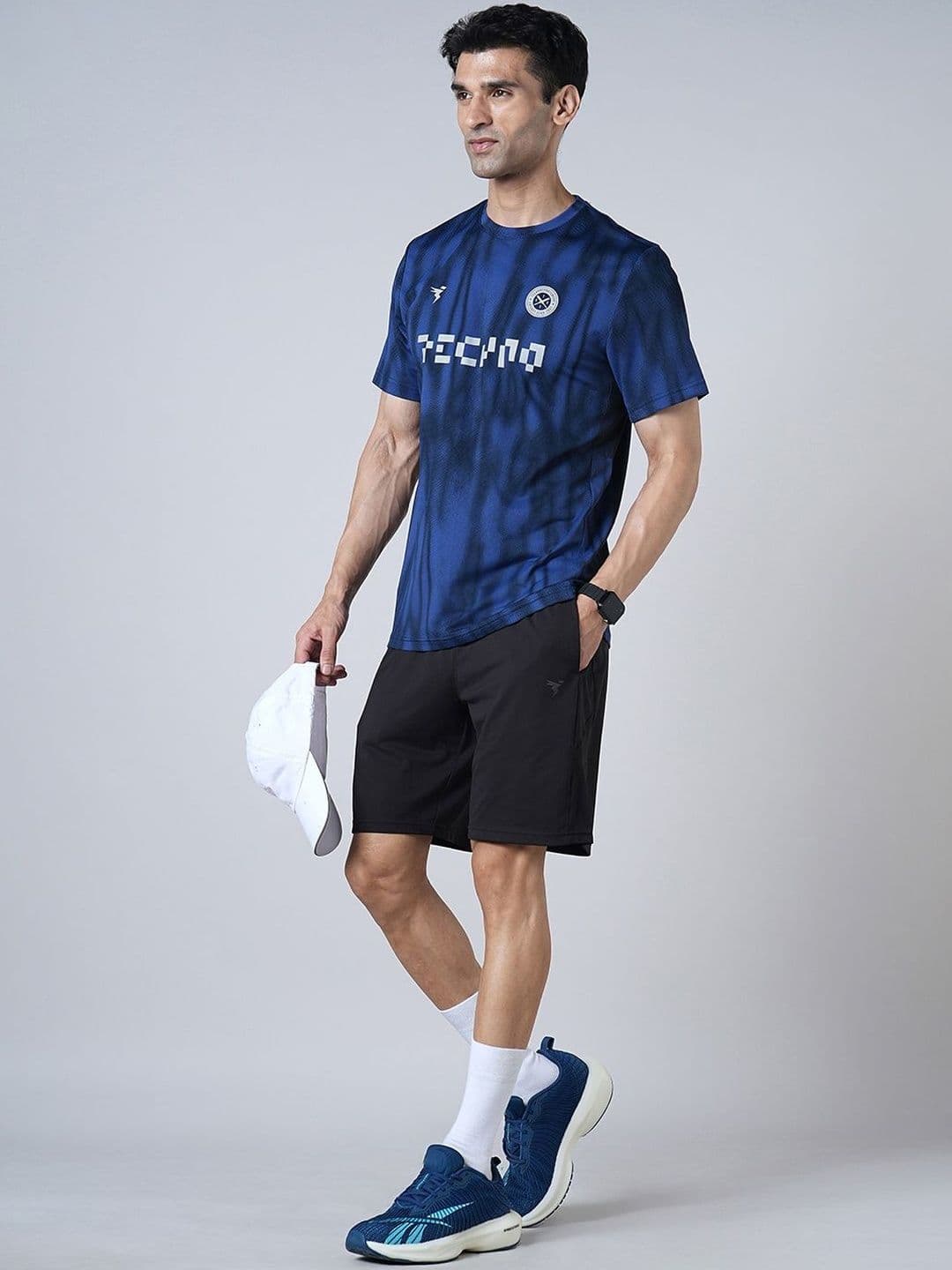 Technosport Men Printed Slim Fit T-shirt thumbnail 6