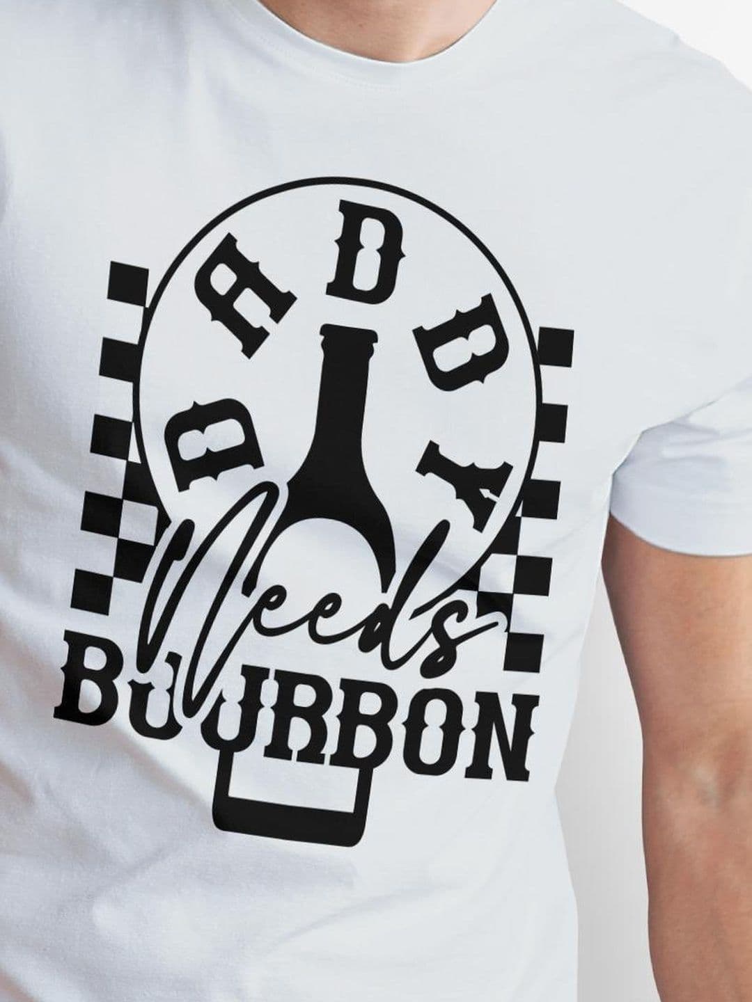 Seekbuylove Men Typography Printed Bio Finish T-shirt thumbnail 5
