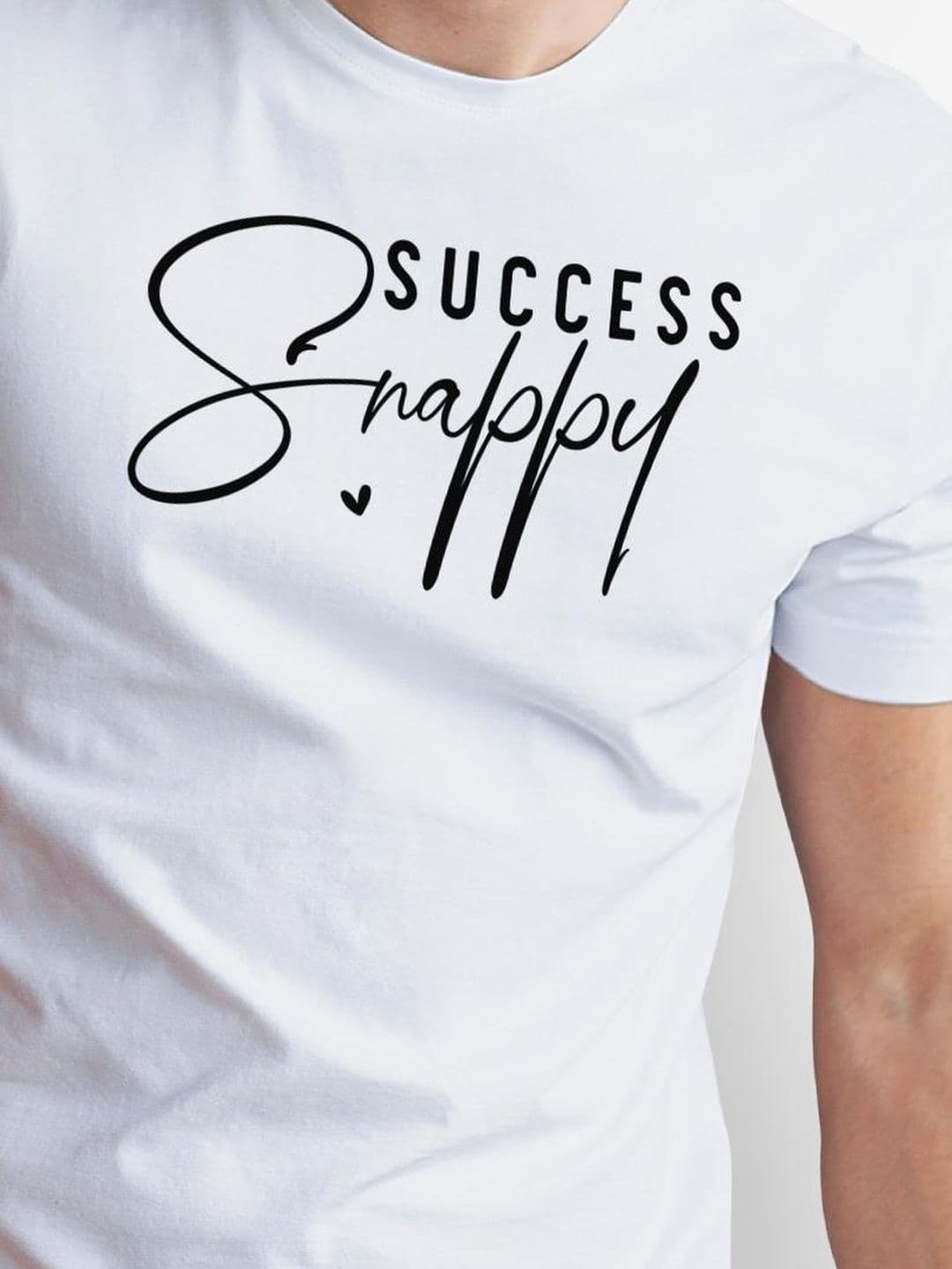 Seekbuylove Men Typography Printed Bio Finish T-shirt thumbnail 3