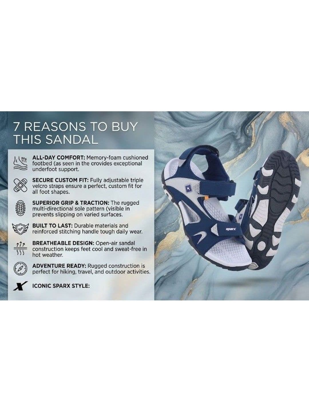 Sparx Men Sandals thumbnail 6