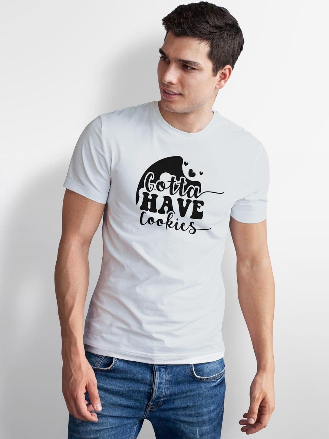 Seekbuylove Men Typography Printed Bio Finish T-shirt thumbnail 6