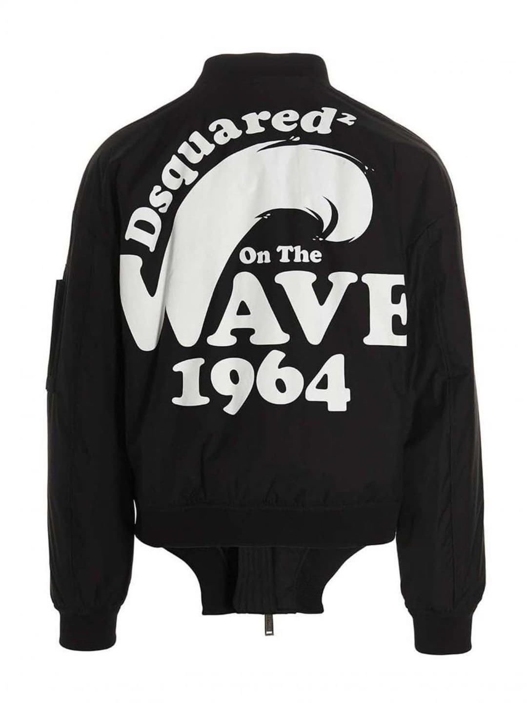 Dsquared2 Black Bomber Jacket thumbnail 2