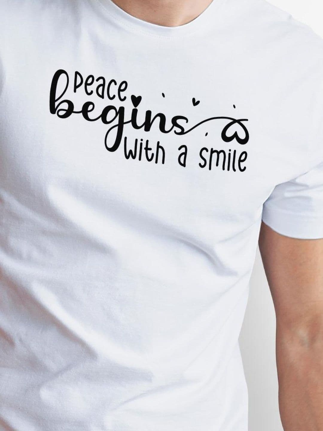 Seekbuylove Men Typography Printed Bio Finish T-shirt thumbnail 2