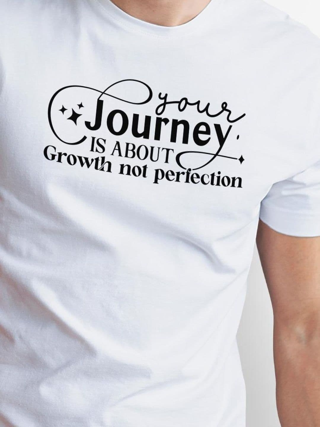 Seekbuylove Men Typography Printed Bio Finish T-shirt thumbnail 2