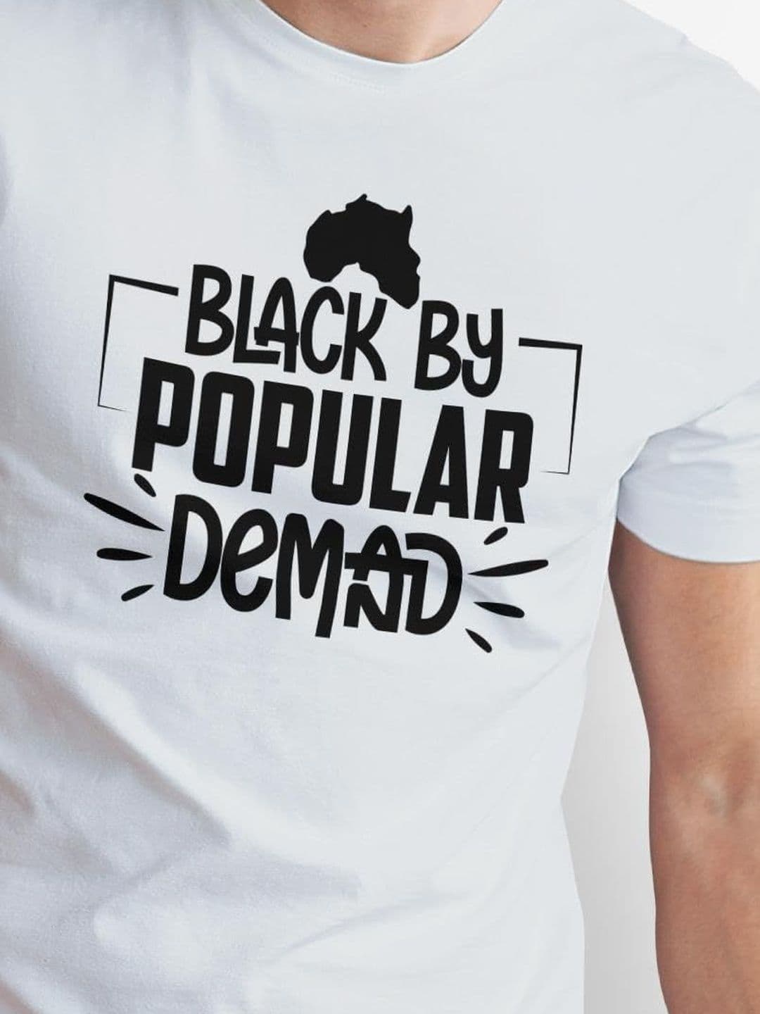 Seekbuylove Typography Printed Round Neck Bio Finish Cotton T-shirt thumbnail 3