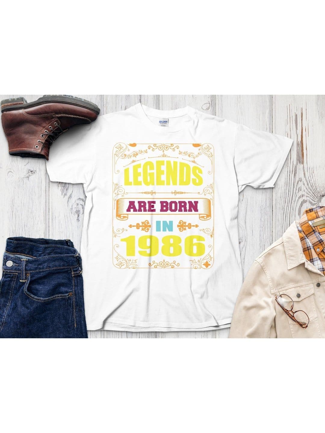 Seekbuylove Typography Printed Round Neck Bio Finish Cotton T-shirt thumbnail 7