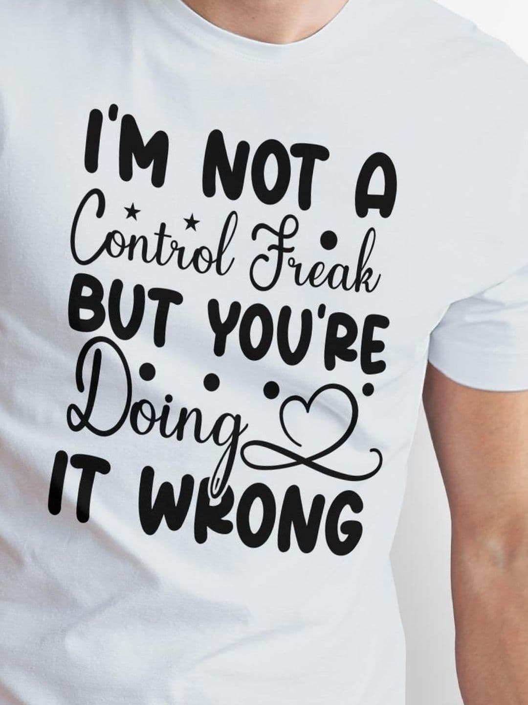 Seekbuylove Men Typography Printed Bio Finish T-shirt thumbnail 3