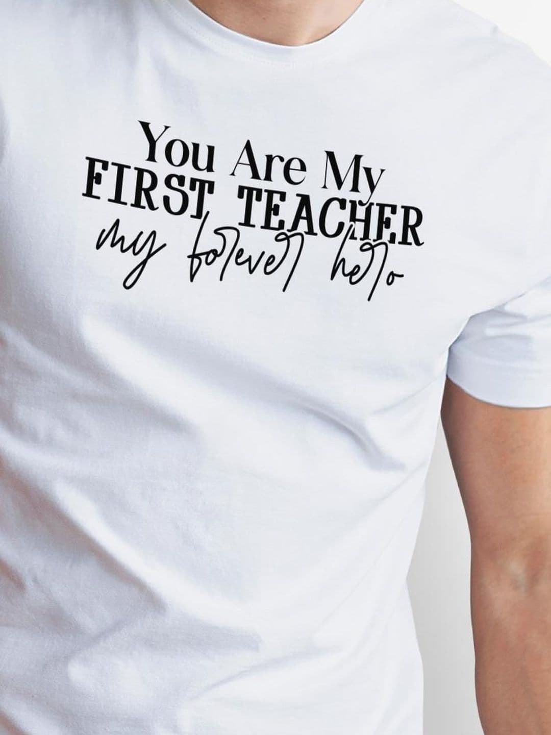 Seekbuylove Men Typography Printed Bio Finish T-shirt thumbnail 4