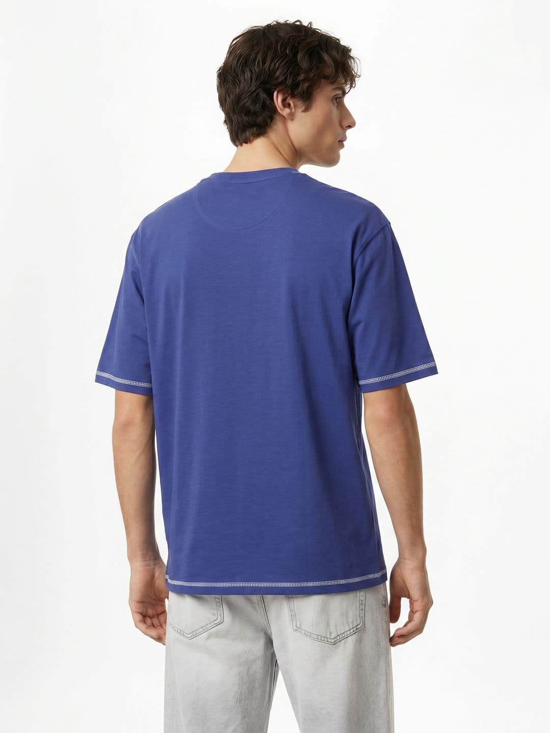 Aeropostale Oversized Printed Pure Cotton T-shirt thumbnail 4