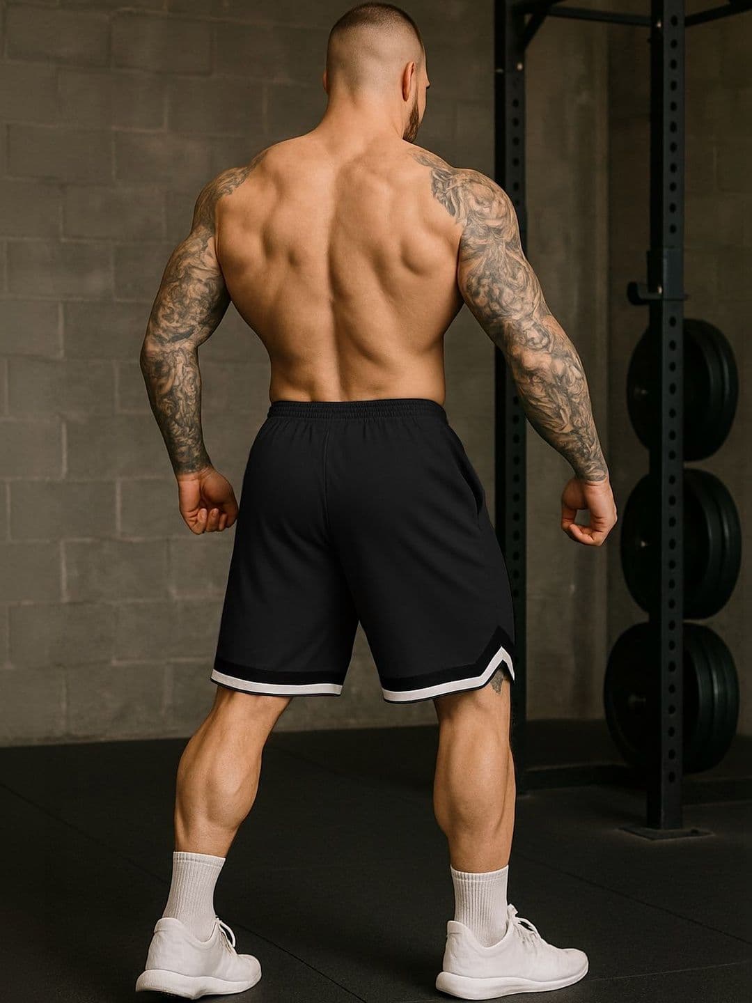 culish Men Colourblocked Training or Gym Sports Shorts with Technology thumbnail 4