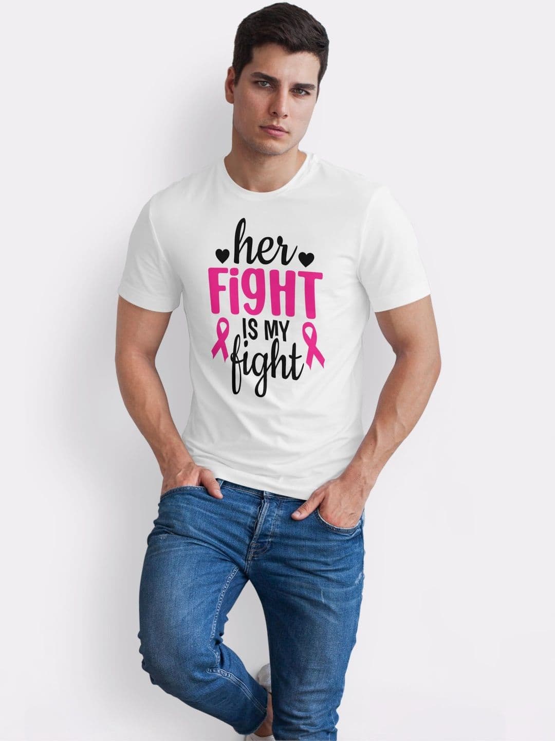 Seekbuylove Men Typography Printed Bio Finish T-shirt thumbnail 6