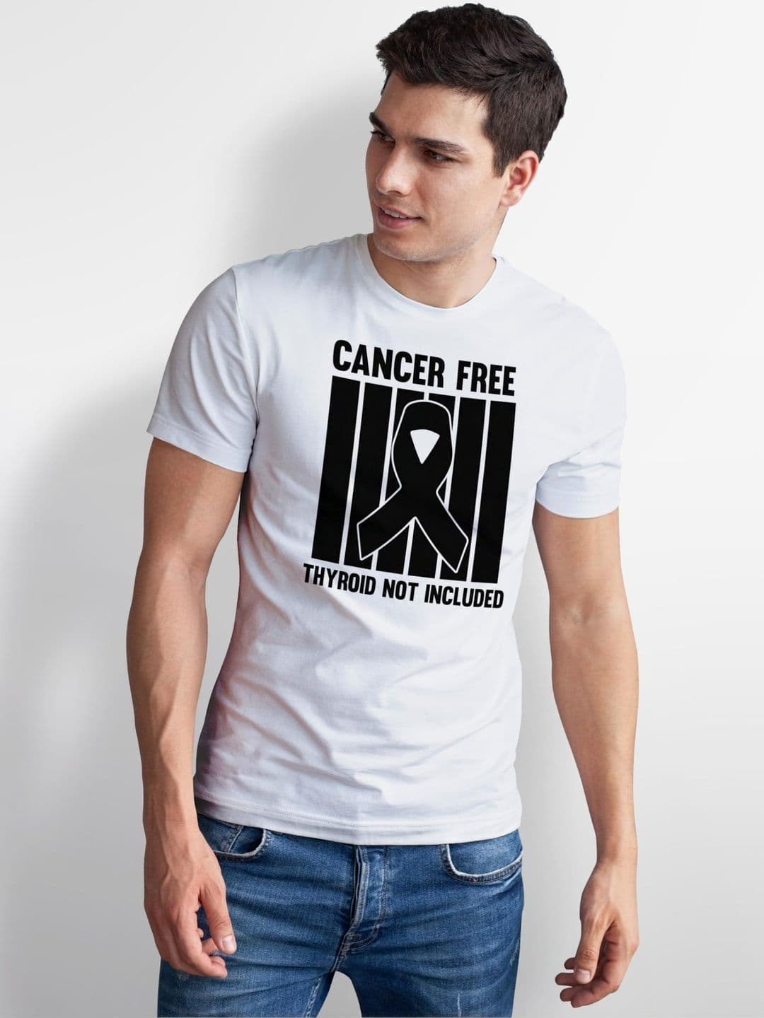 Seekbuylove Men Typography Printed Round Neck Cotton Bio Finish T-shirt thumbnail 4