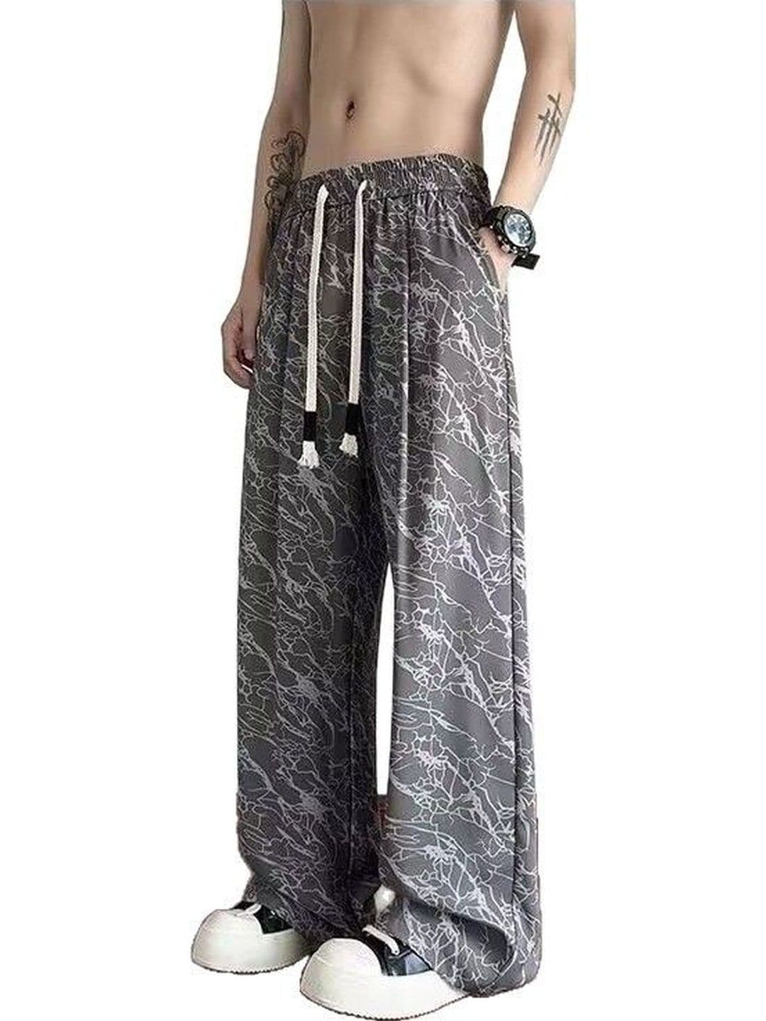 Suo Men Printed Trousers thumbnail 5
