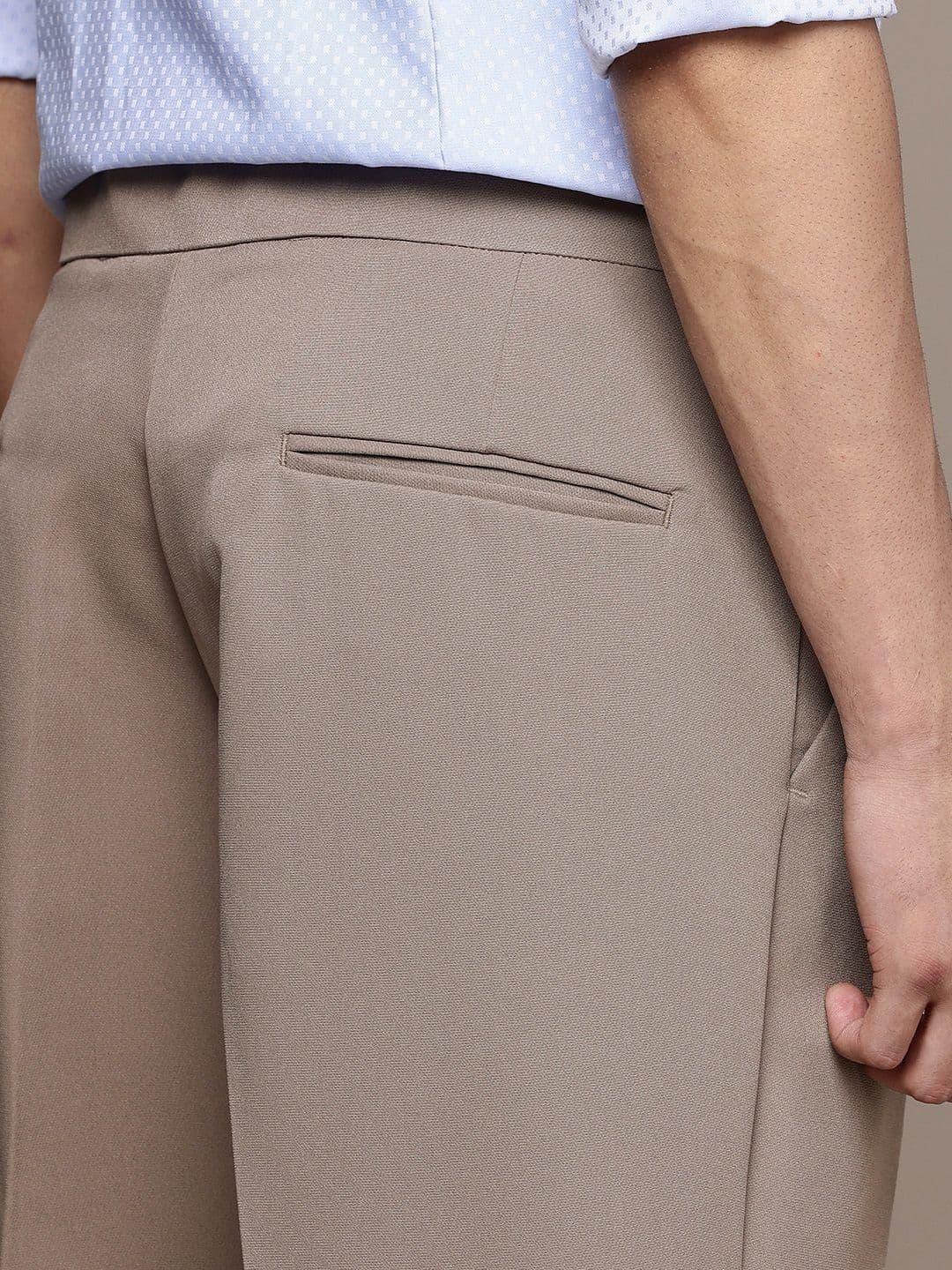 THE BEETEL HOUSE Men Comfort Pleated Trousers thumbnail 2