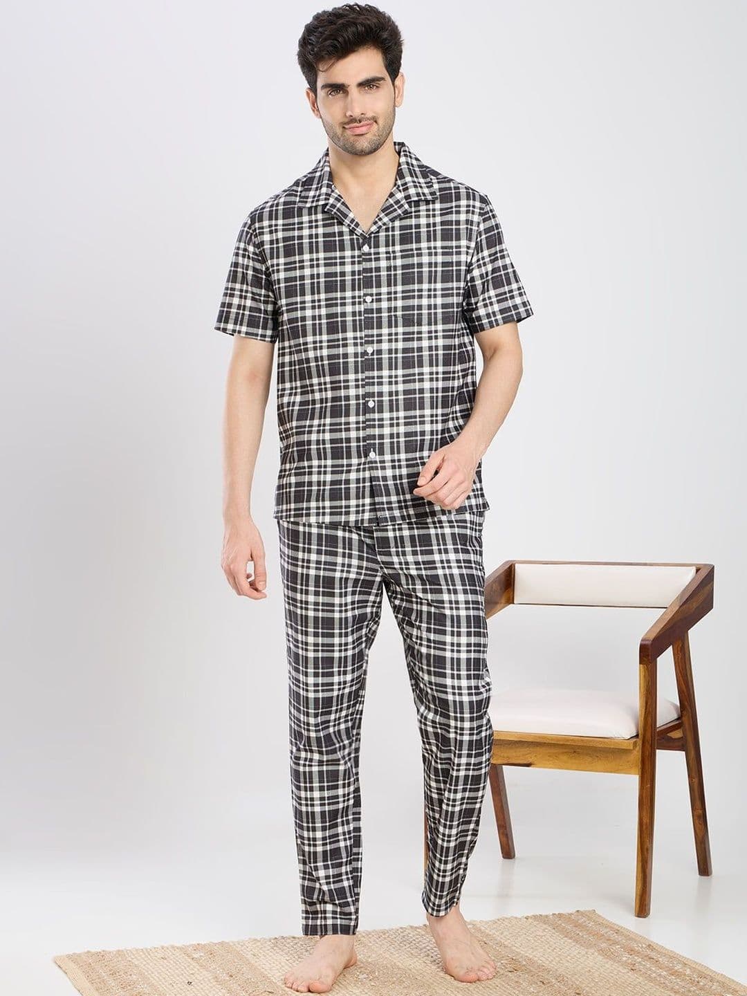 ETC Men Printed Night suit - view 1