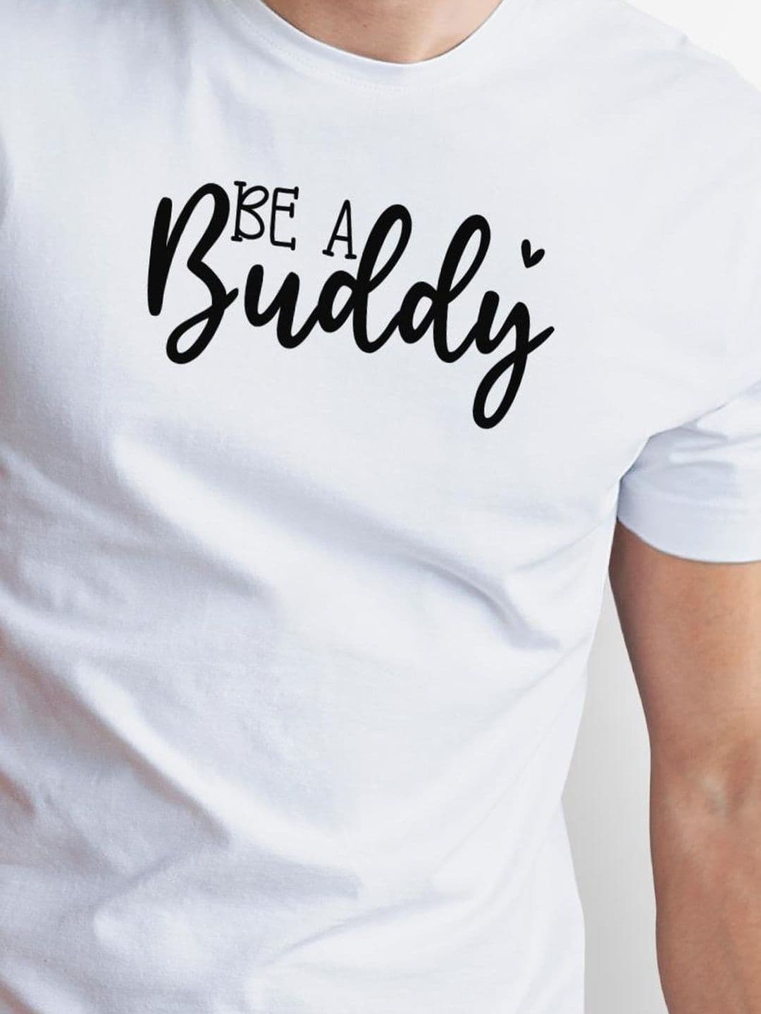 Seekbuylove Men Typography Printed Bio Finish T-shirt thumbnail 4