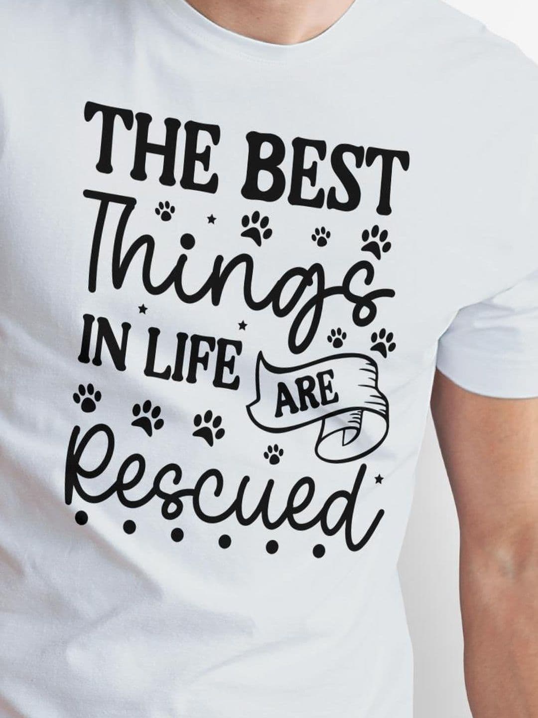 Seekbuylove Men Typography Printed Bio Finish T-shirt thumbnail 5