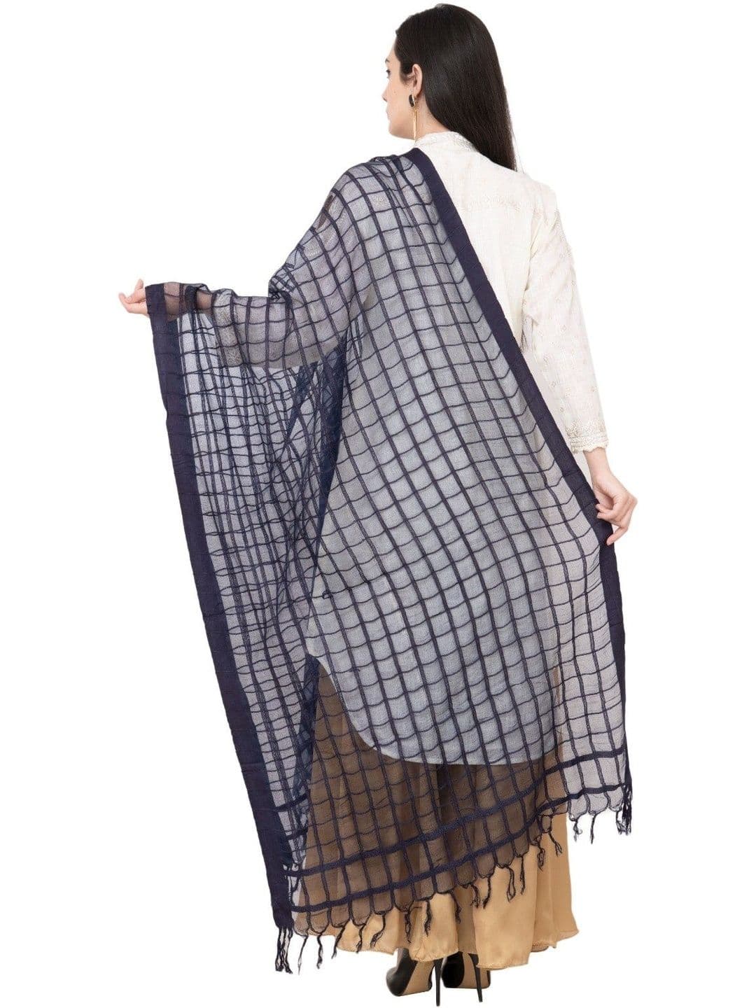 A R SILK Woven Design Dupatta thumbnail 4