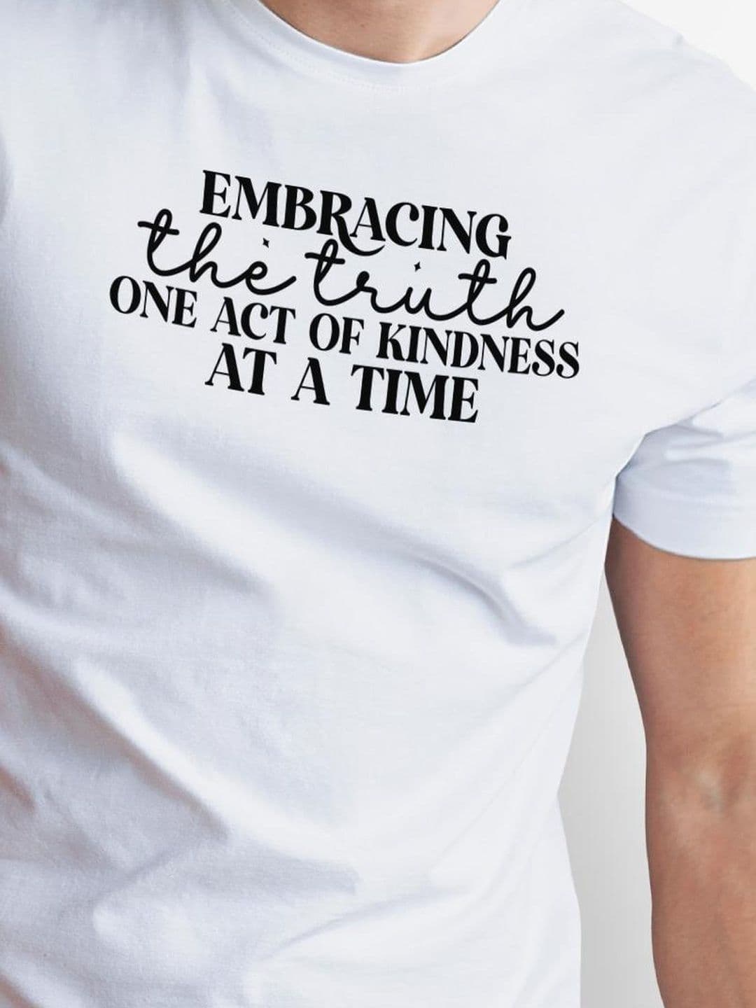 Seekbuylove Men Typography Printed Bio Finish T-shirt thumbnail 2