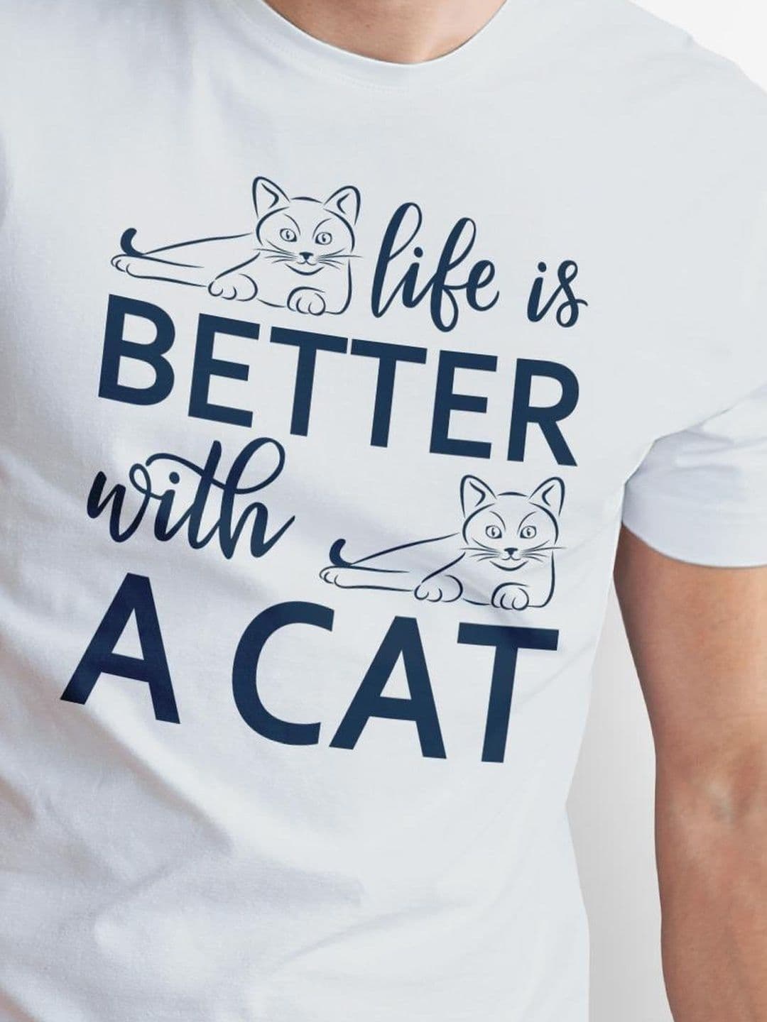 Seekbuylove Men Typography Printed Bio Finish T-shirt thumbnail 2