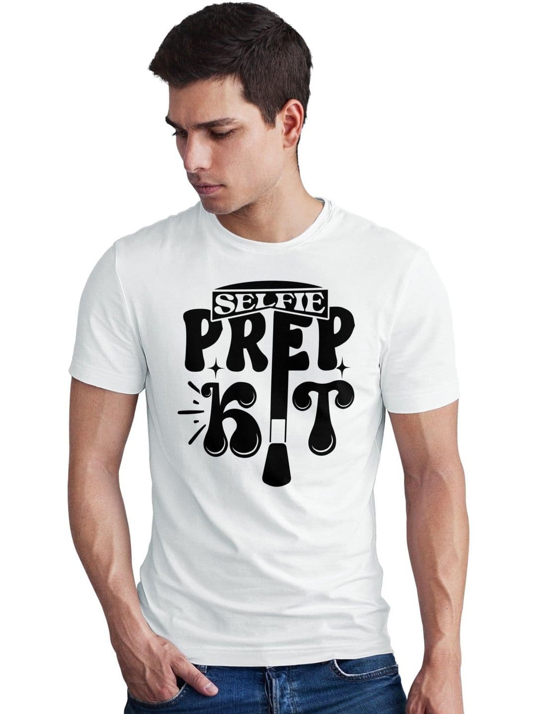 Seekbuylove Men Typography Printed Bio Finish T-shirt - view 1