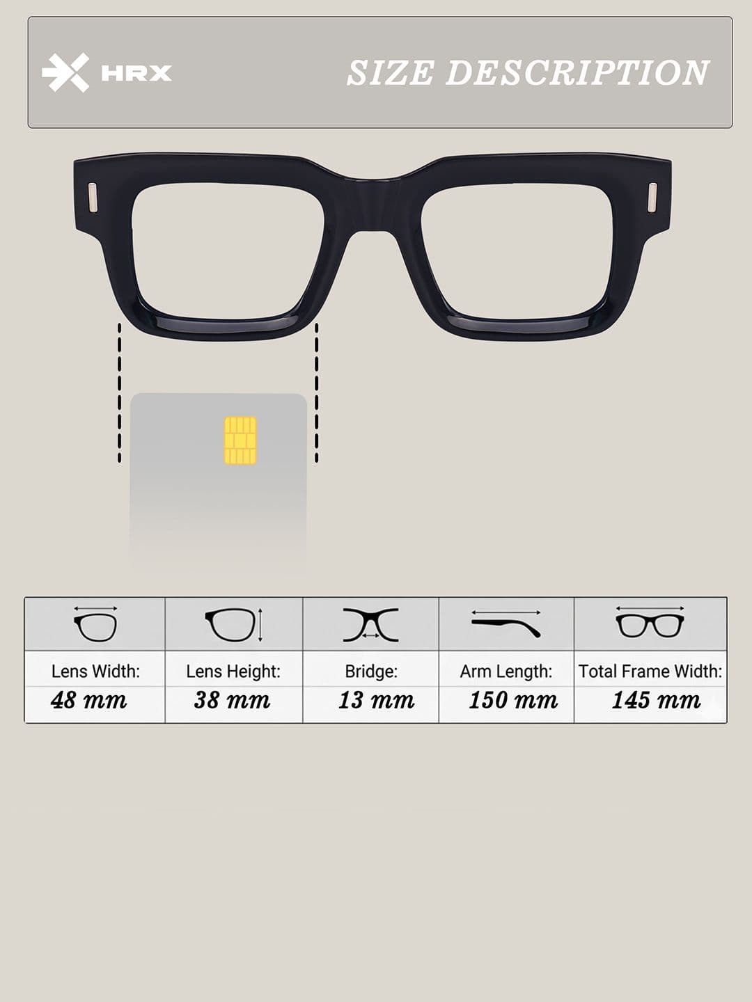 HRX by Hrithik Roshan Unisex UV Protected Lens Square Sunglasses thumbnail 6