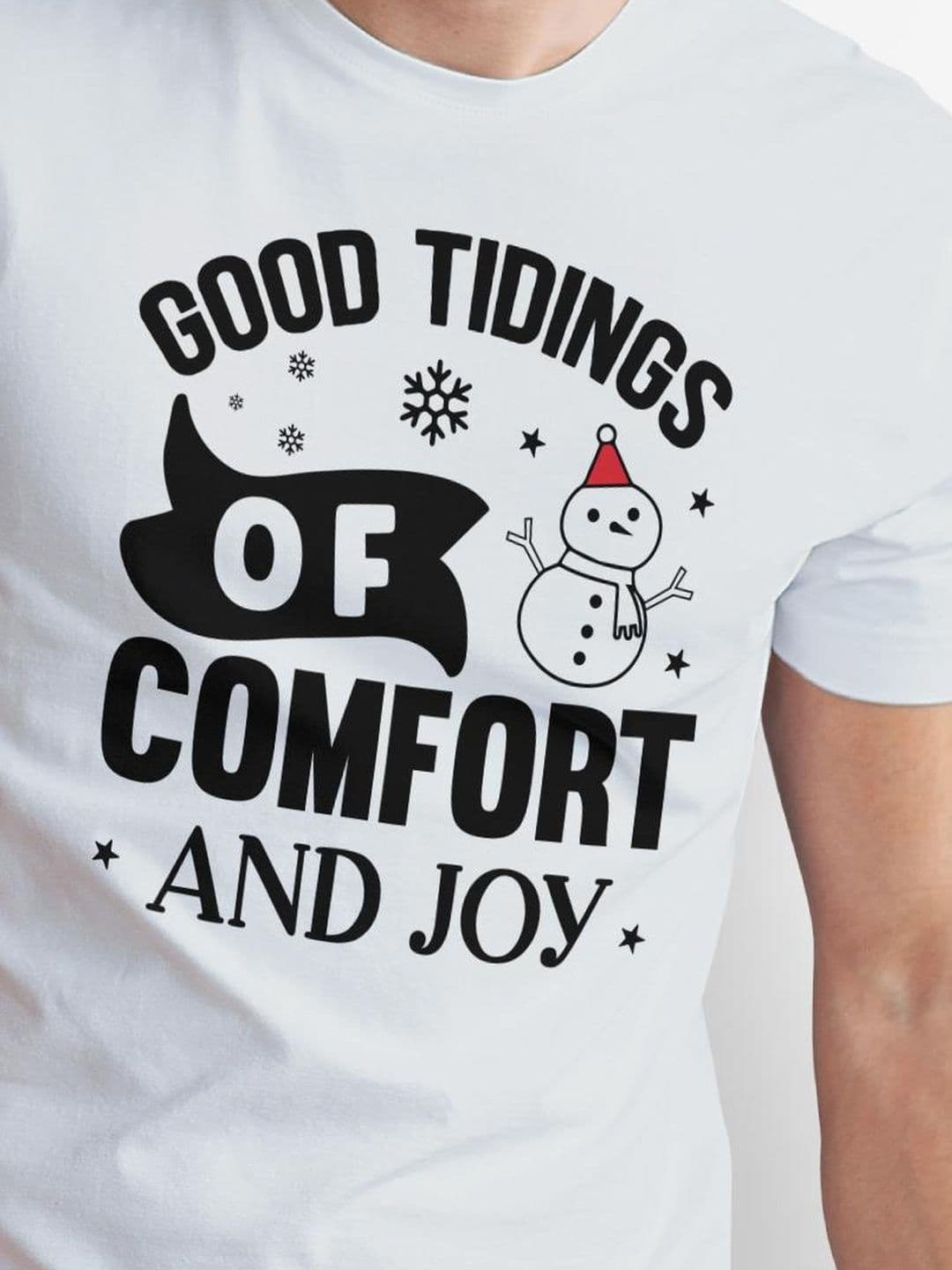 Seekbuylove Men Typography Printed Bio Finish T-shirt thumbnail 4