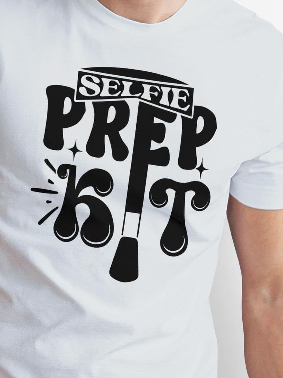 Seekbuylove Men Typography Printed Bio Finish T-shirt thumbnail 4