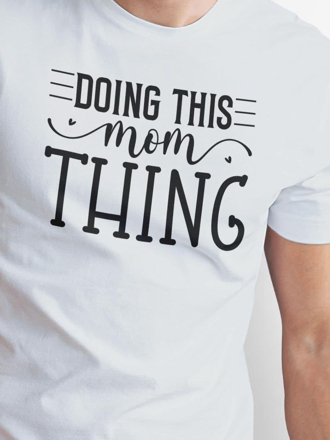 Seekbuylove Men Typography Printed Bio Finish T-shirt thumbnail 3