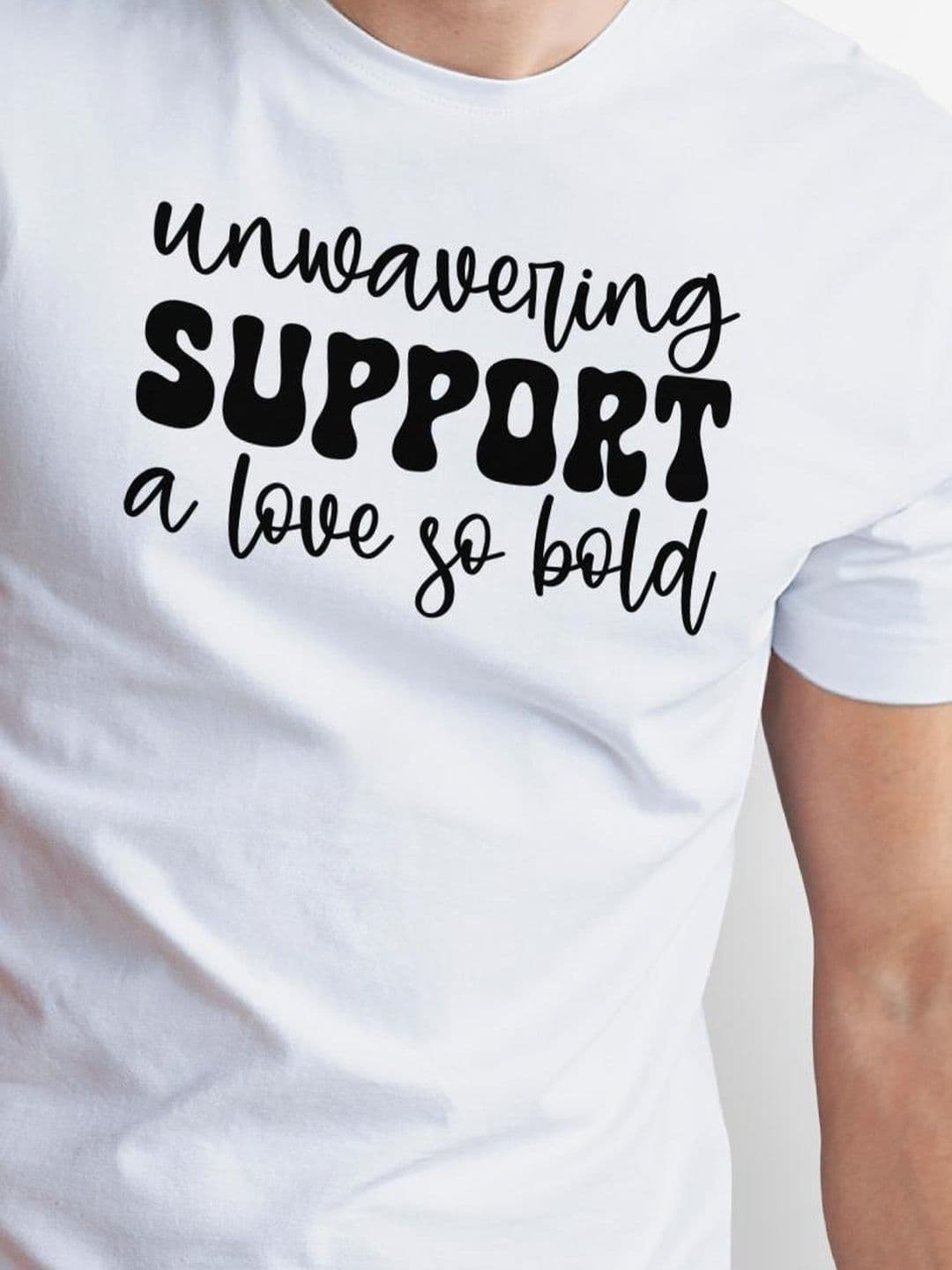 Seekbuylove Men Typography Printed Bio Finish T-shirt thumbnail 2
