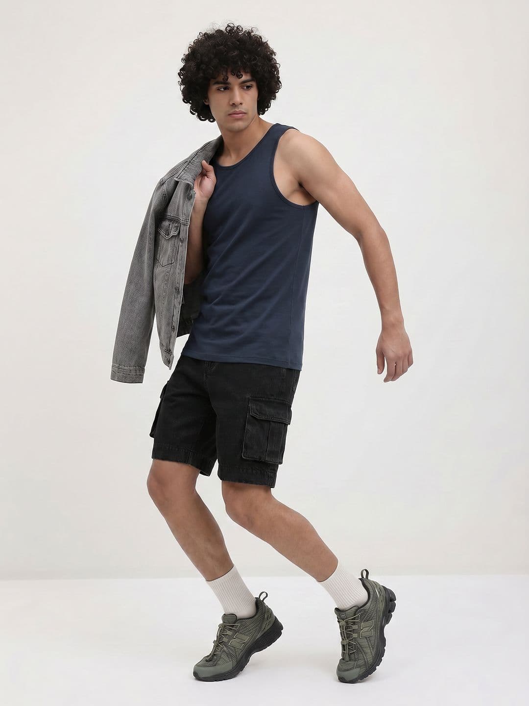 The Roadster Life Co. Pure Cotton Sleeveless T-shirt thumbnail 3