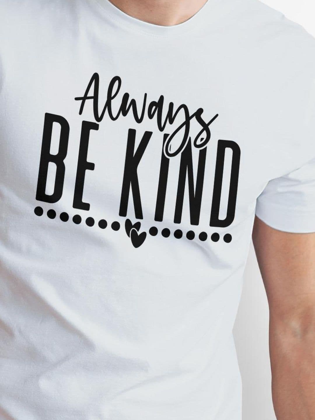 Seekbuylove Men Typography Printed Bio Finish T-shirt thumbnail 5
