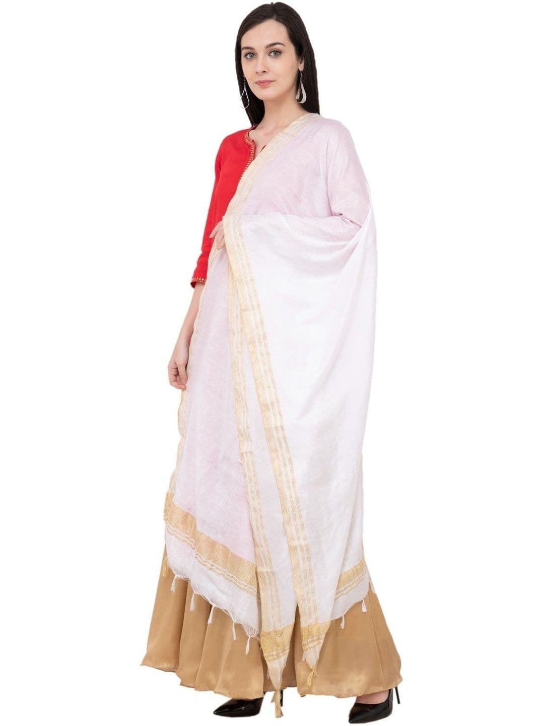 A R SILK Dupatta thumbnail 5