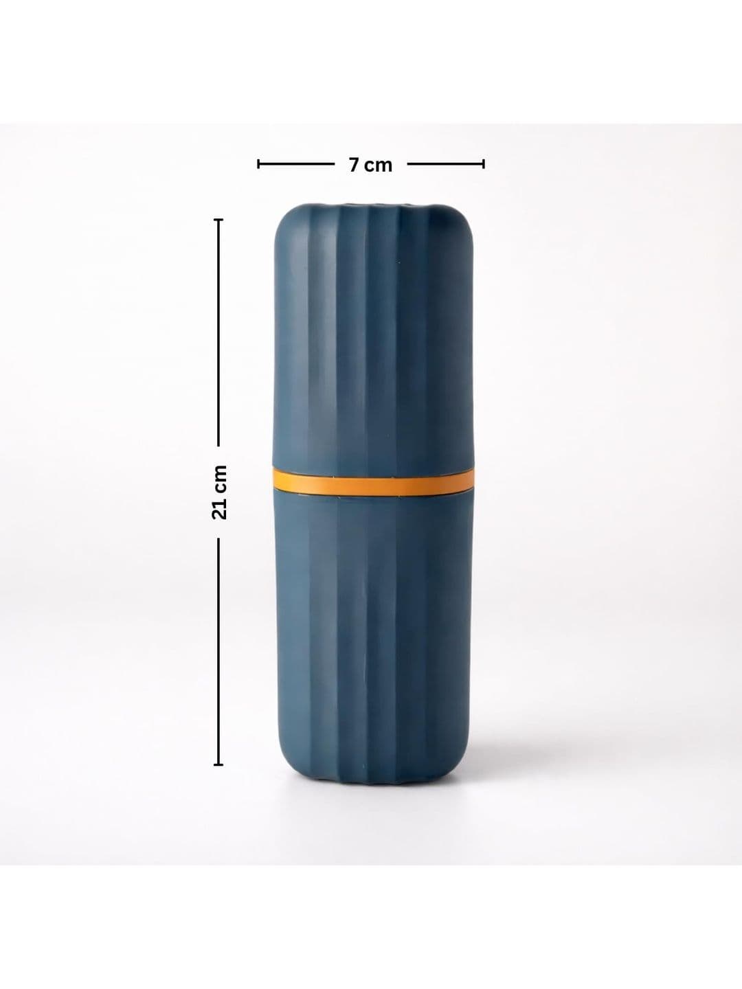 LUXEHOME INTERNATIONAL Multicoloured & Navy Blue 2 piece Textured Plastic thumbnail 2
