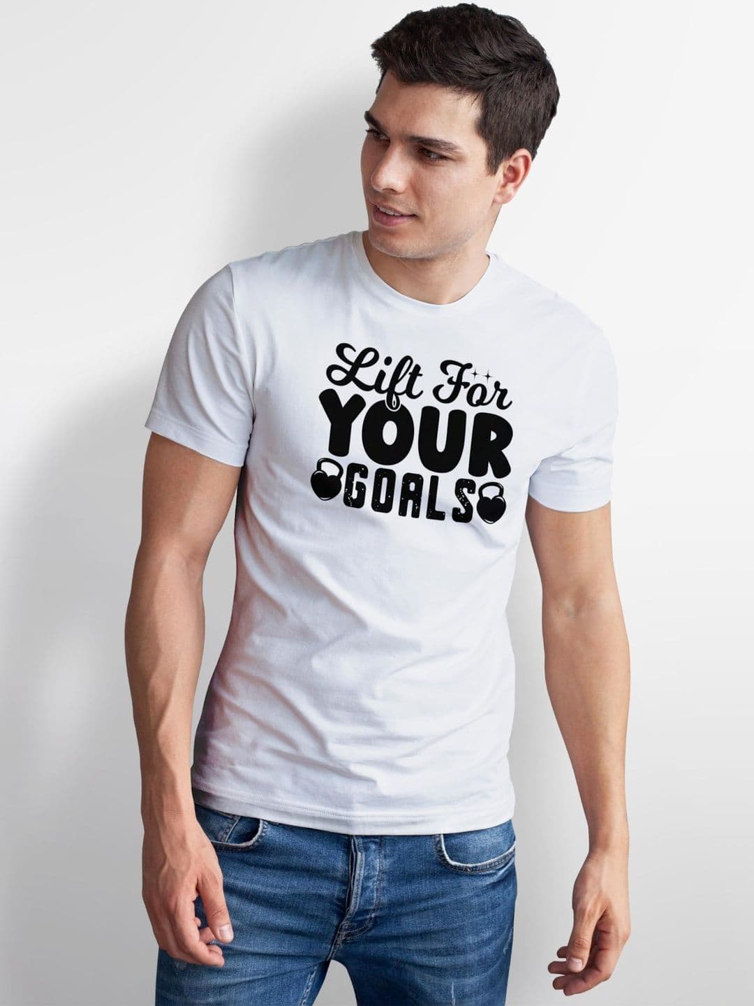 Seekbuylove Men Typography Printed Bio Finish T-shirt thumbnail 2